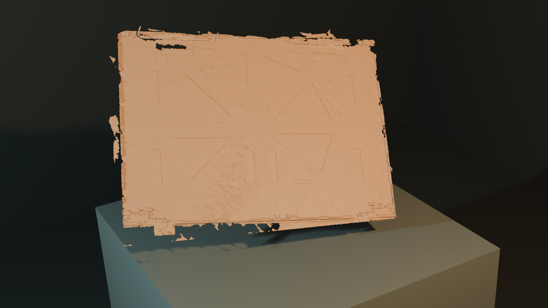 3d Scan of Framework 16 Top Cover Interior