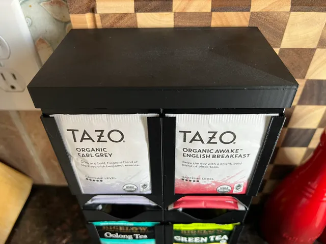 Two Across Lid for Tea bag dispenser