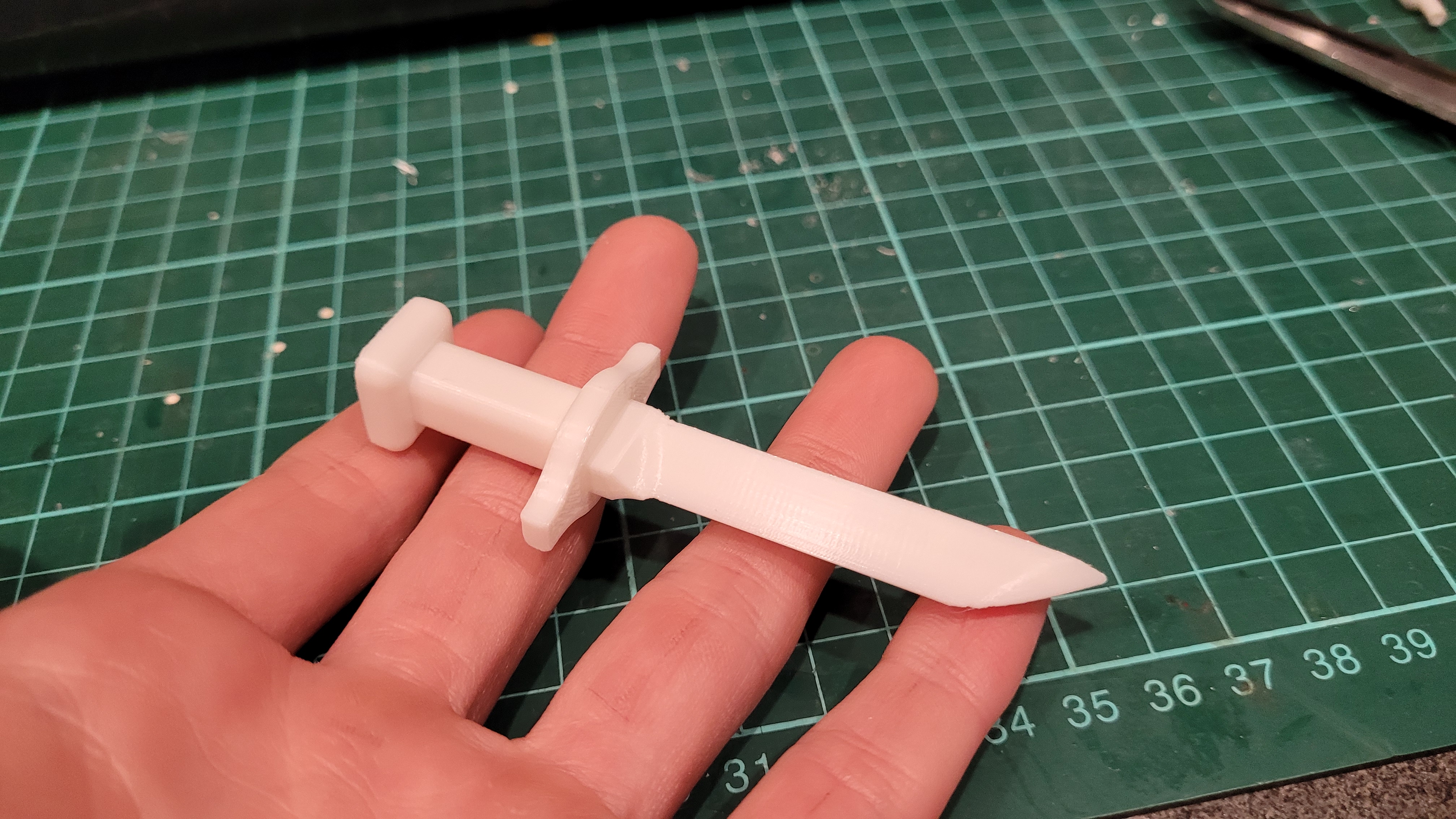 Miniatura 2 do modelo 3D Mini fidget knife
