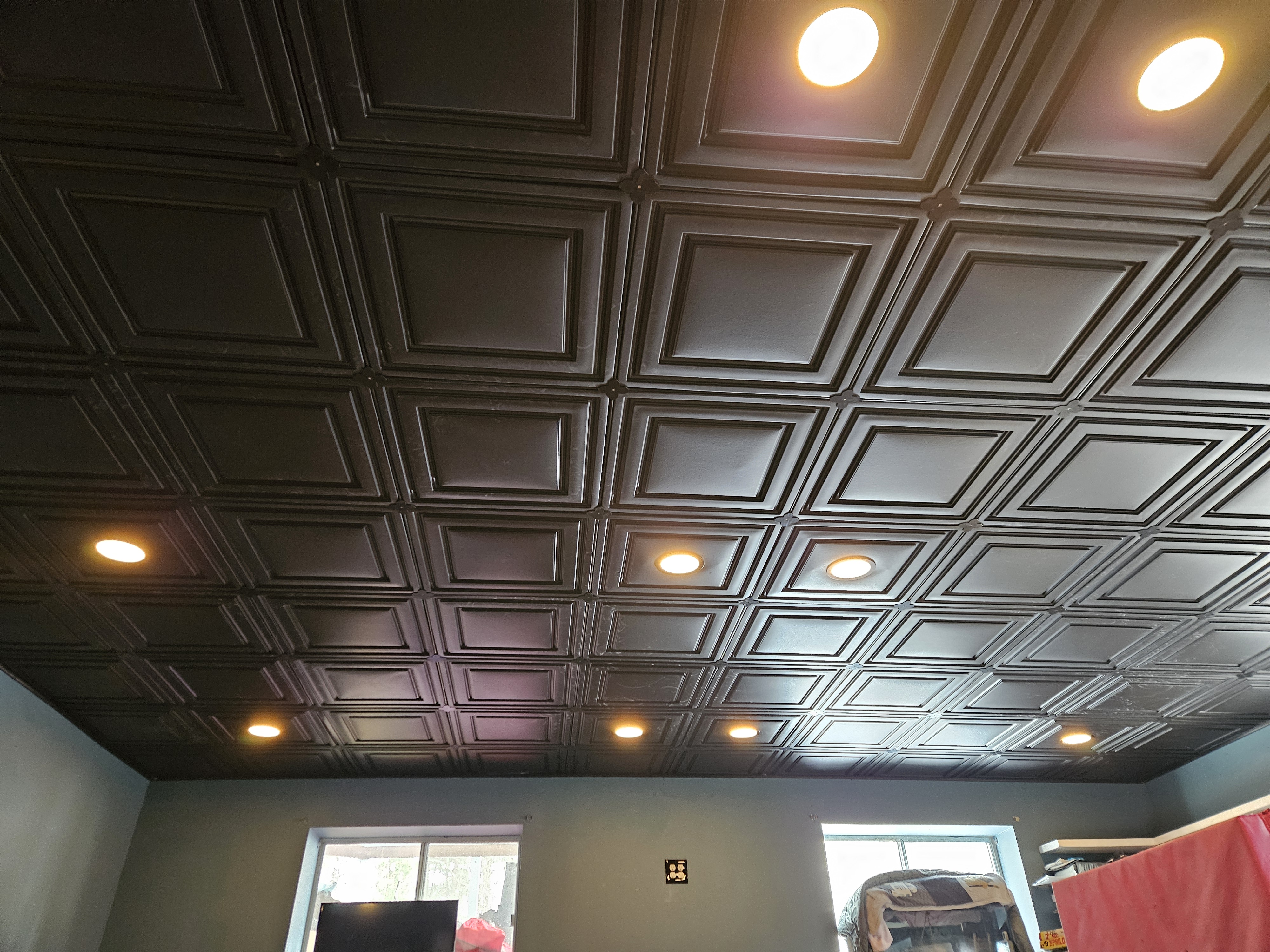 Direct to joist ceiling tile fastener bracket