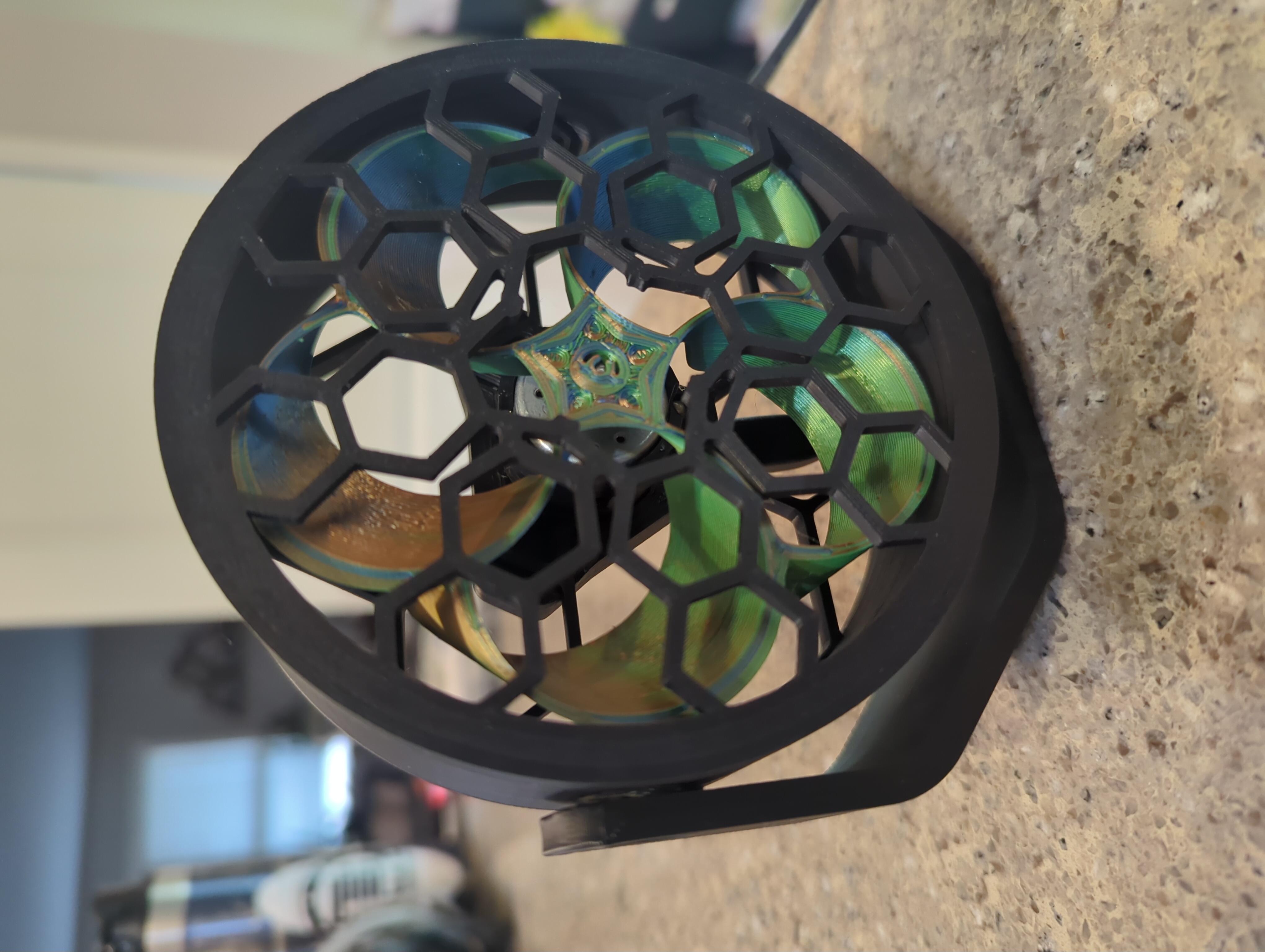 Compact High Efficiency Desktop Duct Fan