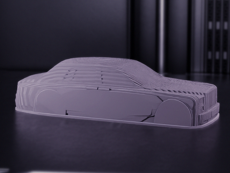Miniatura 5 do modelo 3D Rolls-Royce Phantom - Sliced