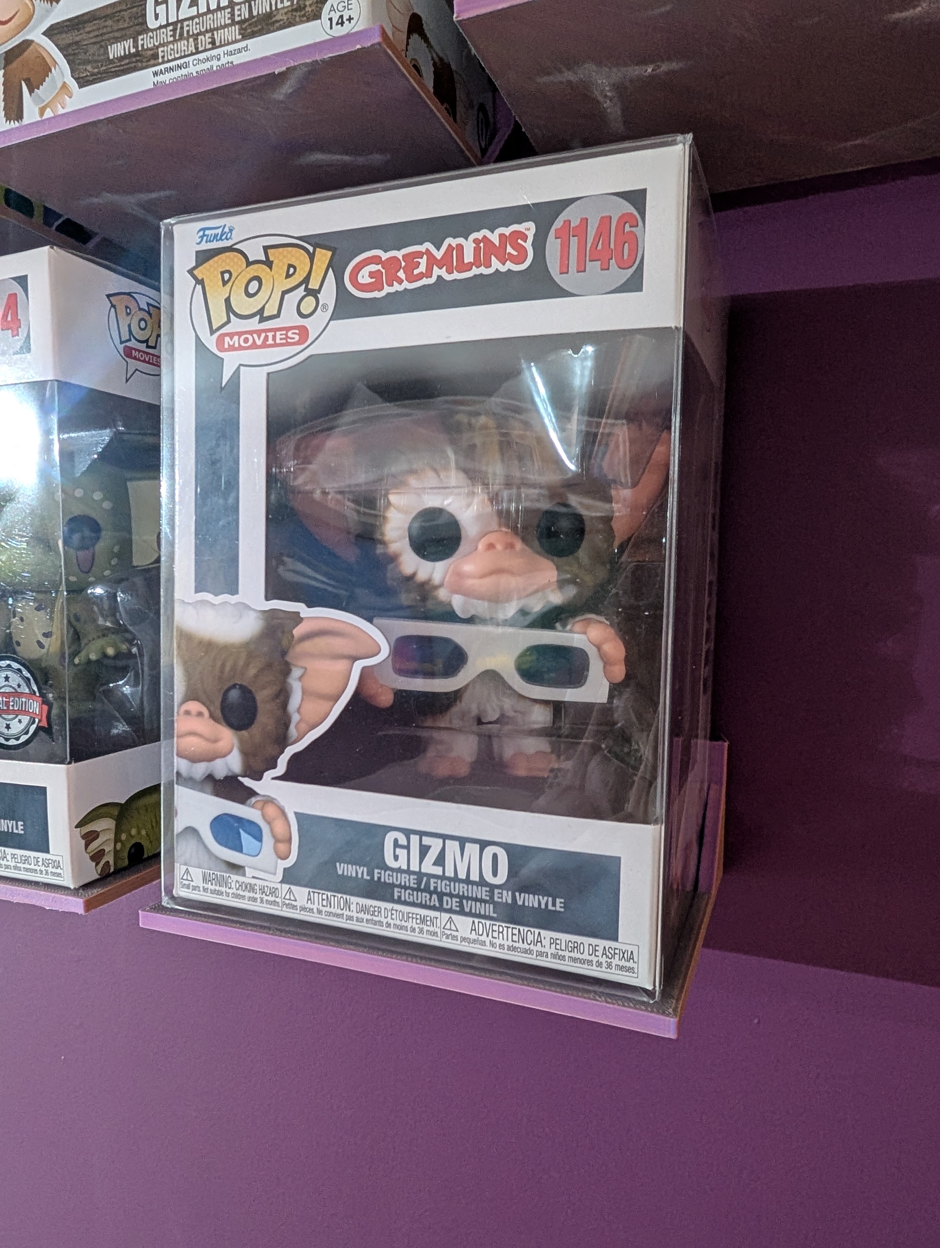 Funko Pop Shelf with Side Supports