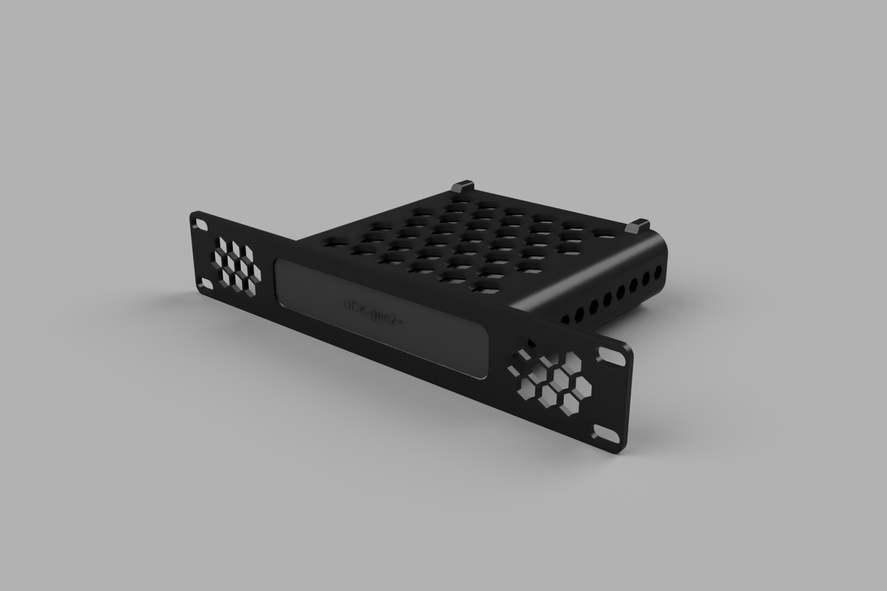 1U 10" Server Rack Mount for Ubiquiti Unifi Cloud Key gen2+