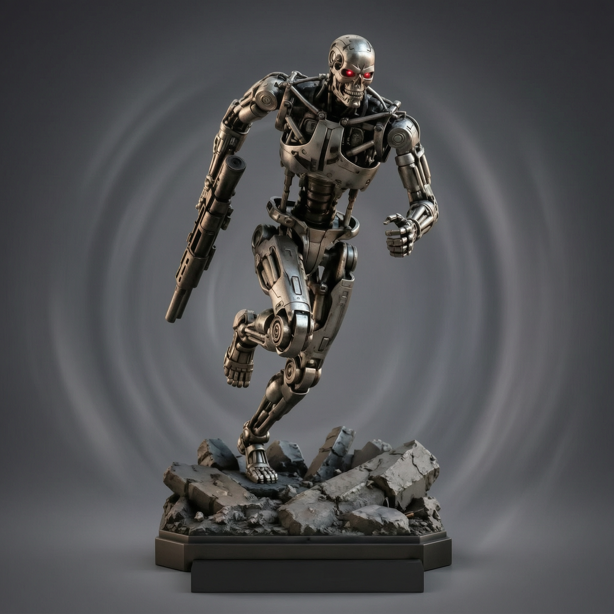 Terminator T-800 Series - T-800 Charging Ahead