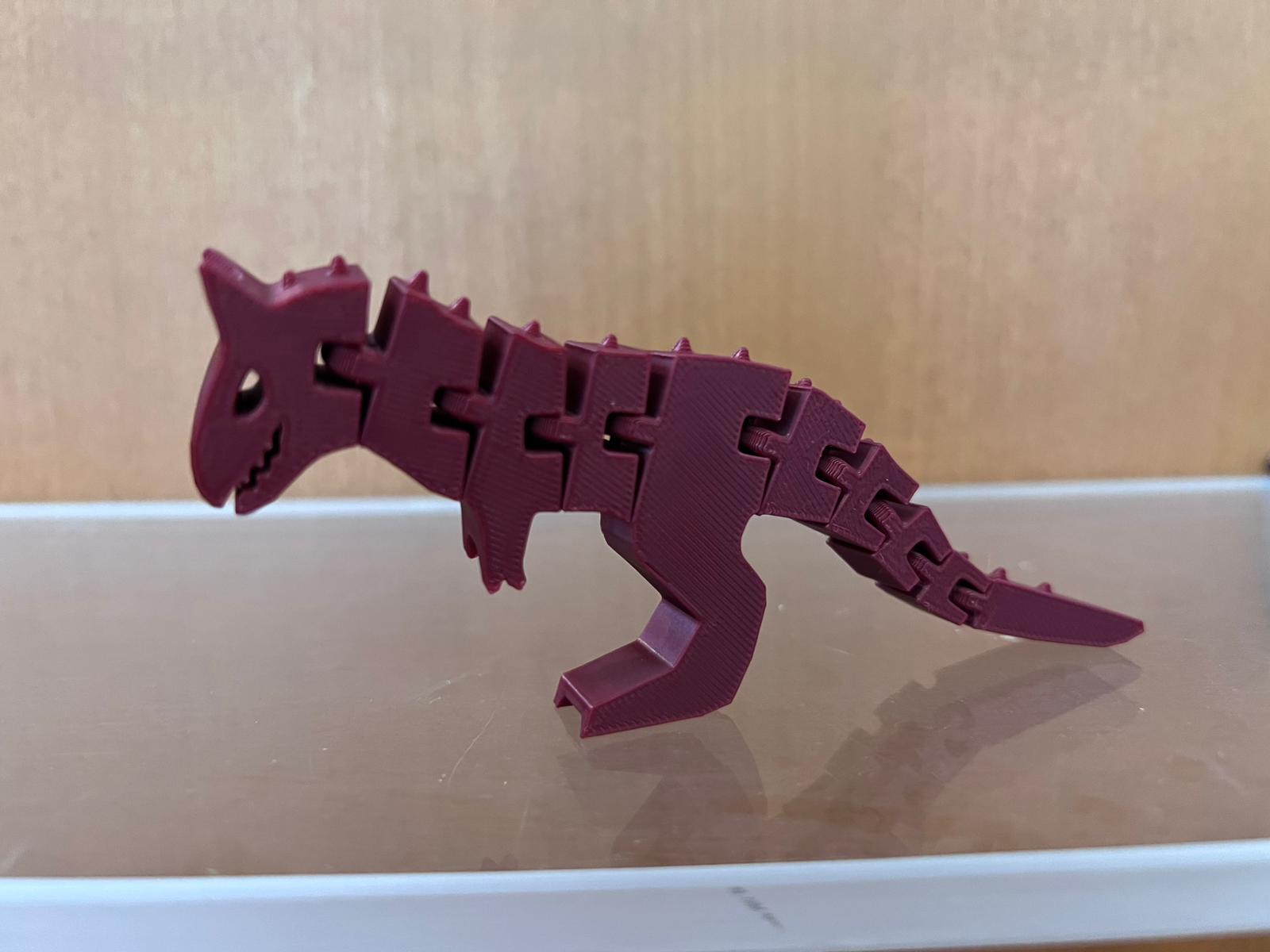 Miniatura 3 do modelo 3D Flexy Carnotaurus