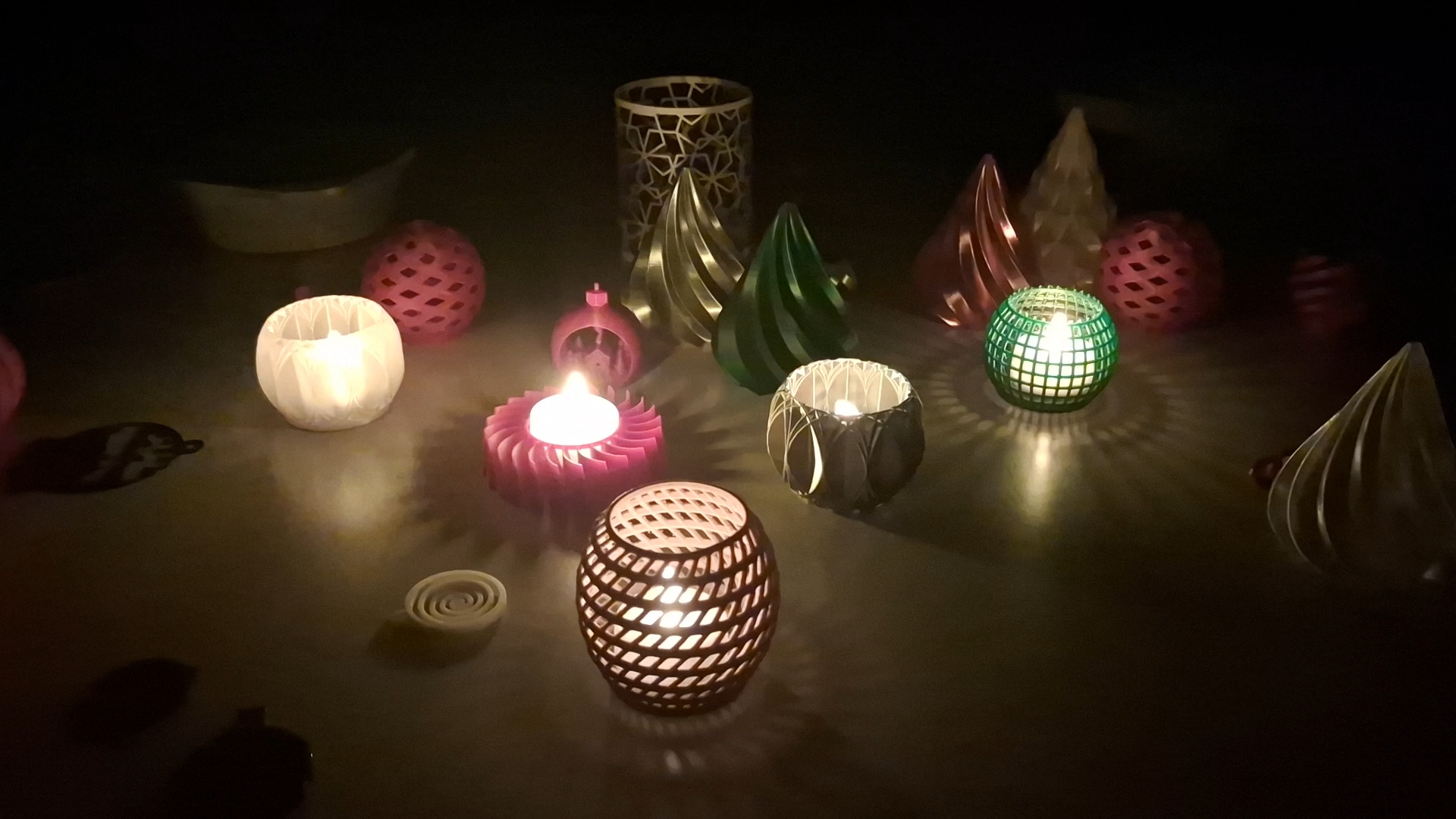 LED tea light holder / Light decoration