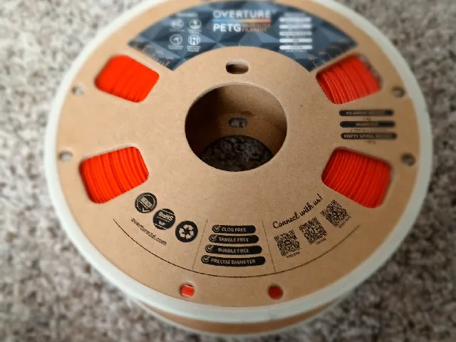 Lightweight Cardboard Spool Ring