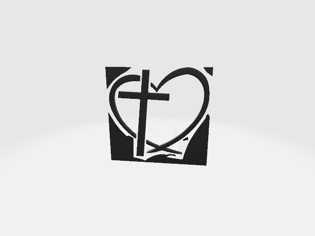 heart with cross