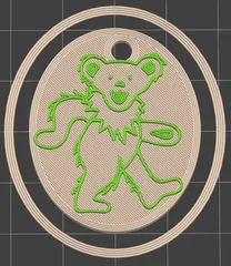 Jerry Bear Keychain