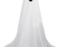A ghost with texture of marble