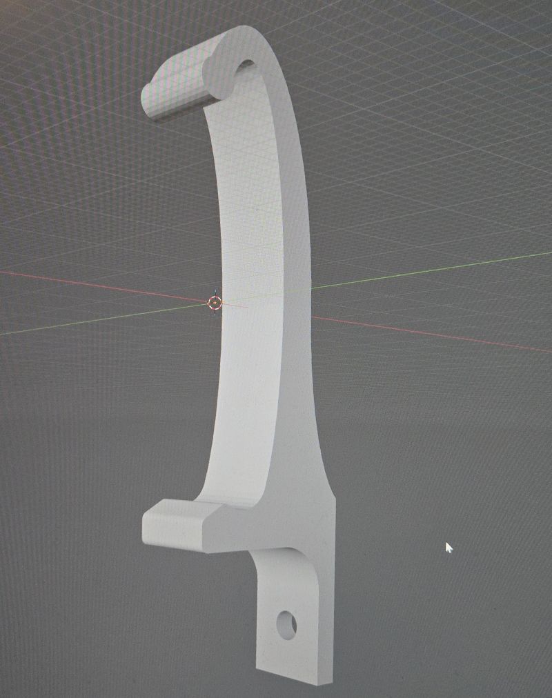 FastTrack Rail Mount with screw hole