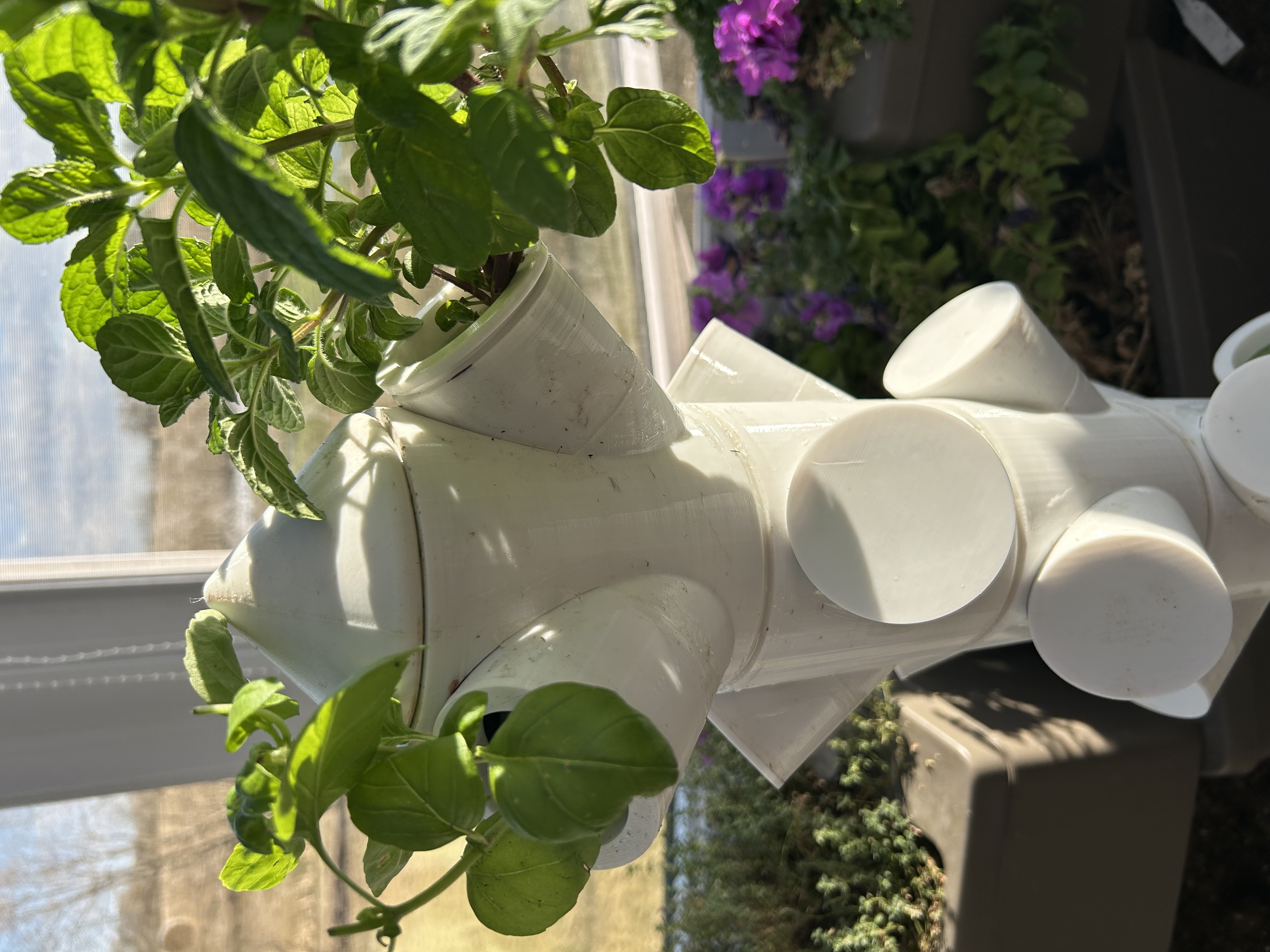 Cap for Modular Hydroponic Tower Garden