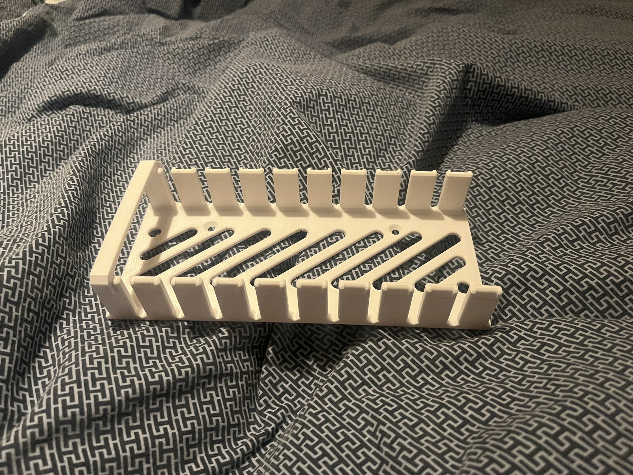 Modular wire management tray - wider