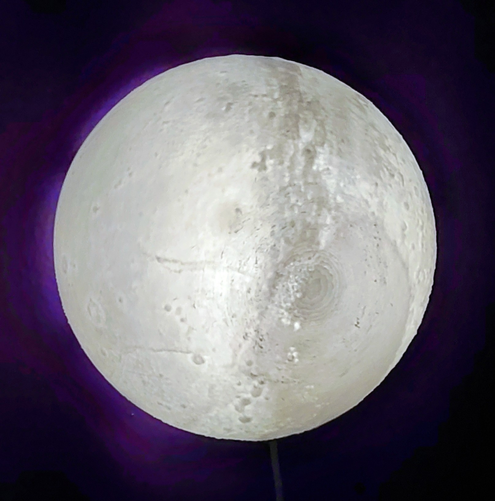 Pluto Lithophane for IKEA Smila Blomma Lamp