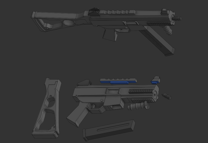 UMP45 Machinegun