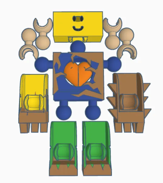 Forest Spirit 2 (Articulated Roblox Figure) by FanBlox Company
