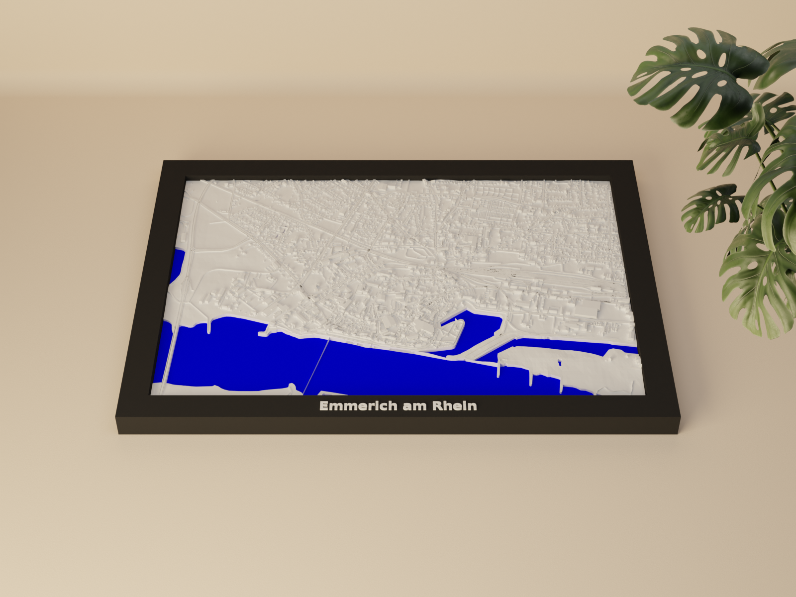 Emmerich am Rhein - 3D Miniature