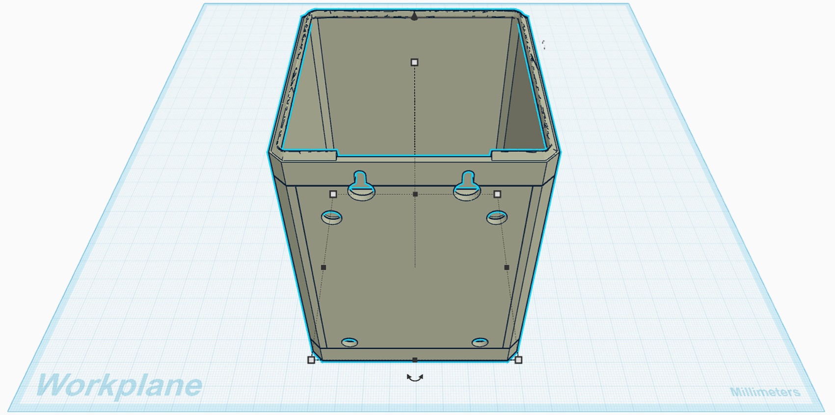 Miniatura 4 do modelo 3D Elegoo Centauri Carbon Mini Magnetic Container