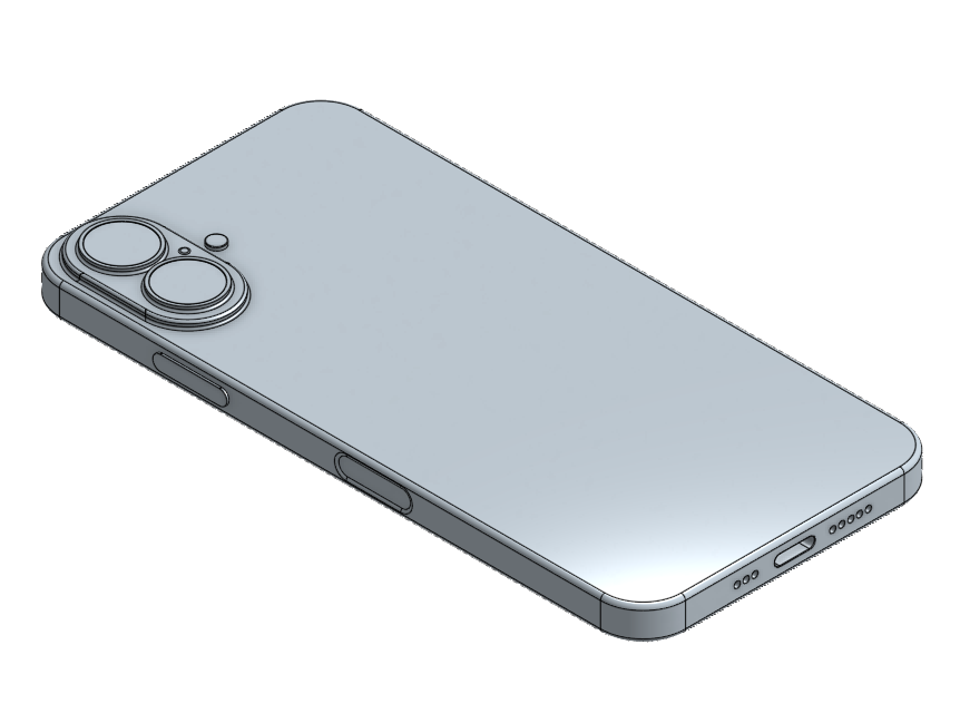 iPhone 16 Dummy Model (for Prototyping & Accessories)