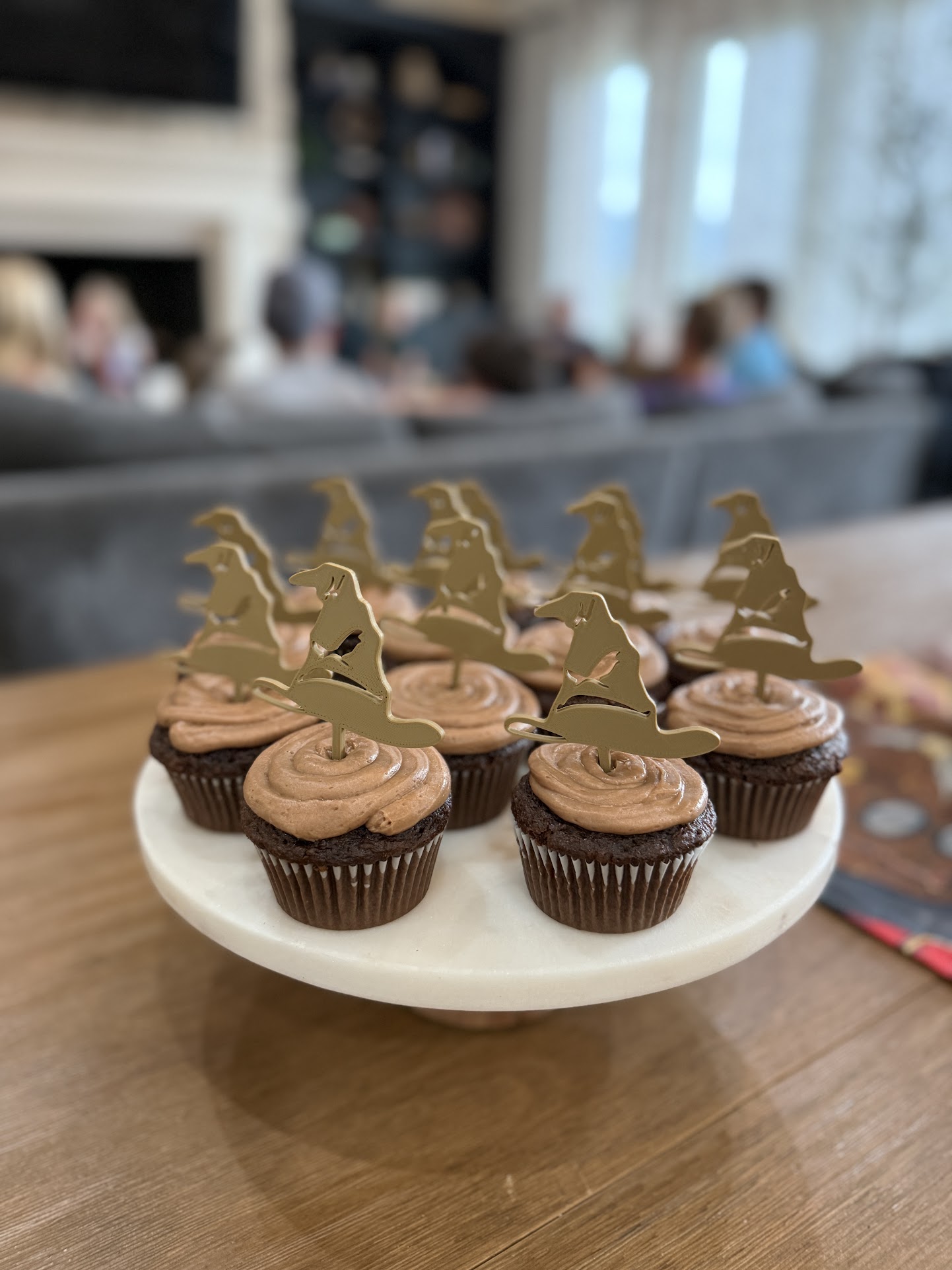 Harry Potter Sorting Hat Cupcake topper