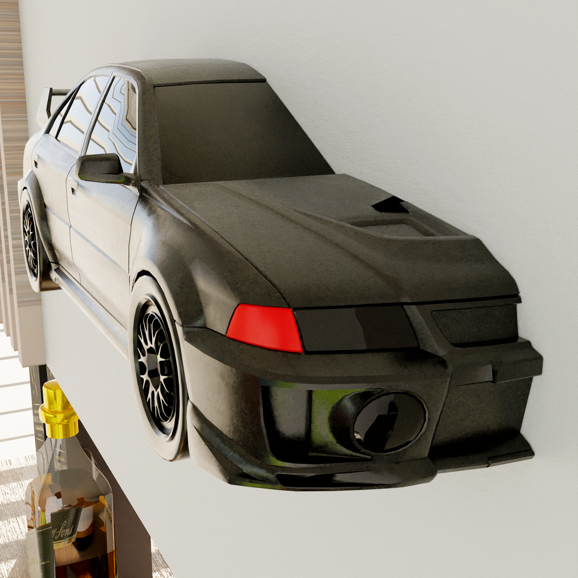 Mitsubishi Lancer Evolution V Wall-mounted