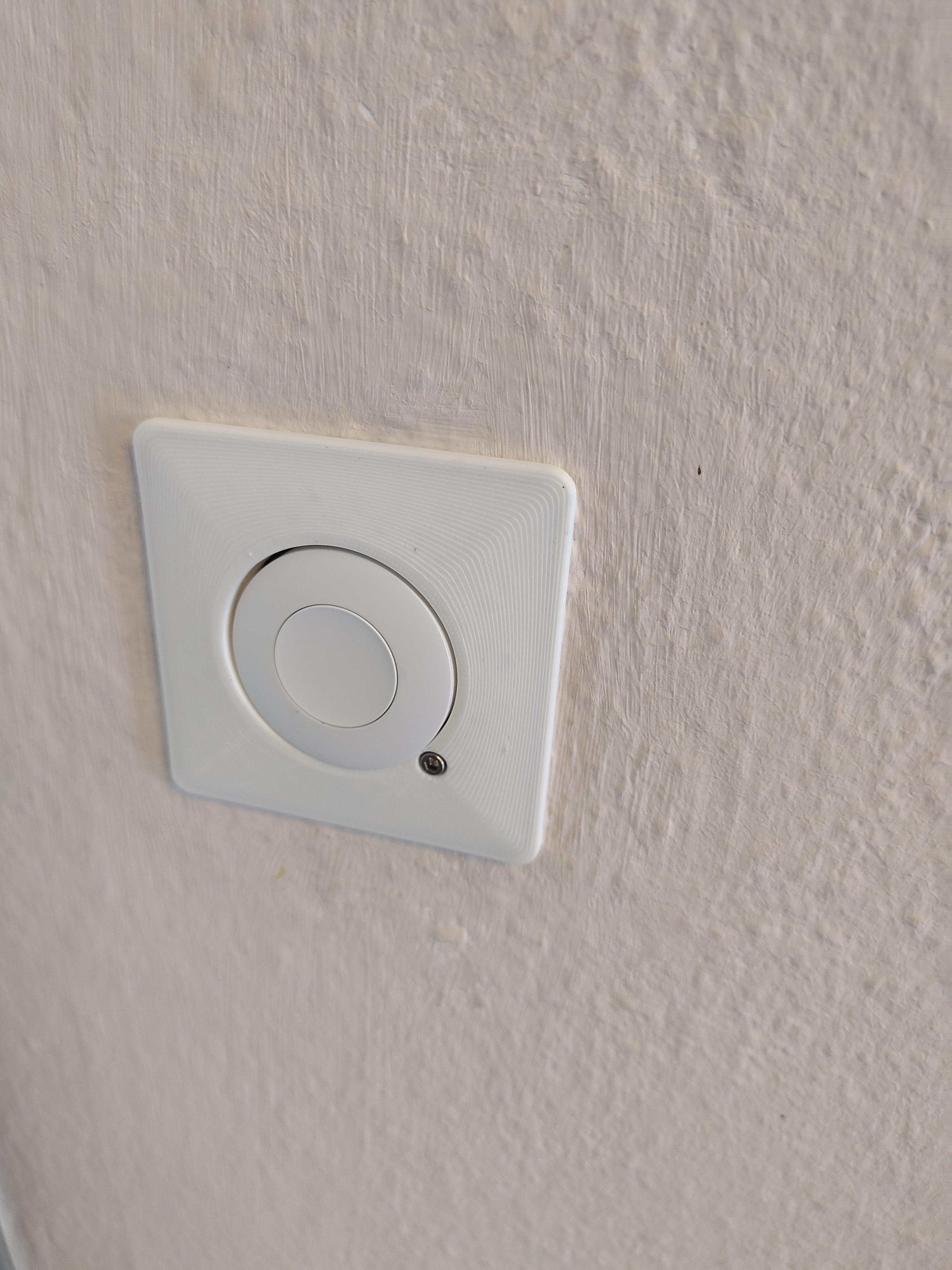 Sonoff SNZB-01P flush-mounted light switch replacement