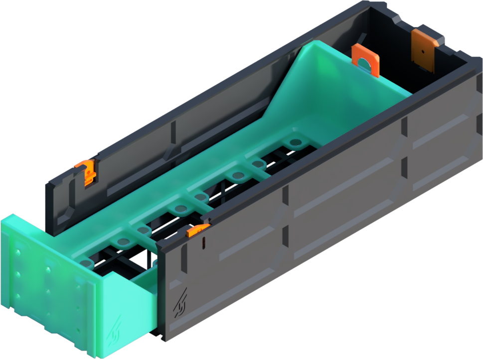 GEN2 240-1W-1H Gridfinity Decor Drawer