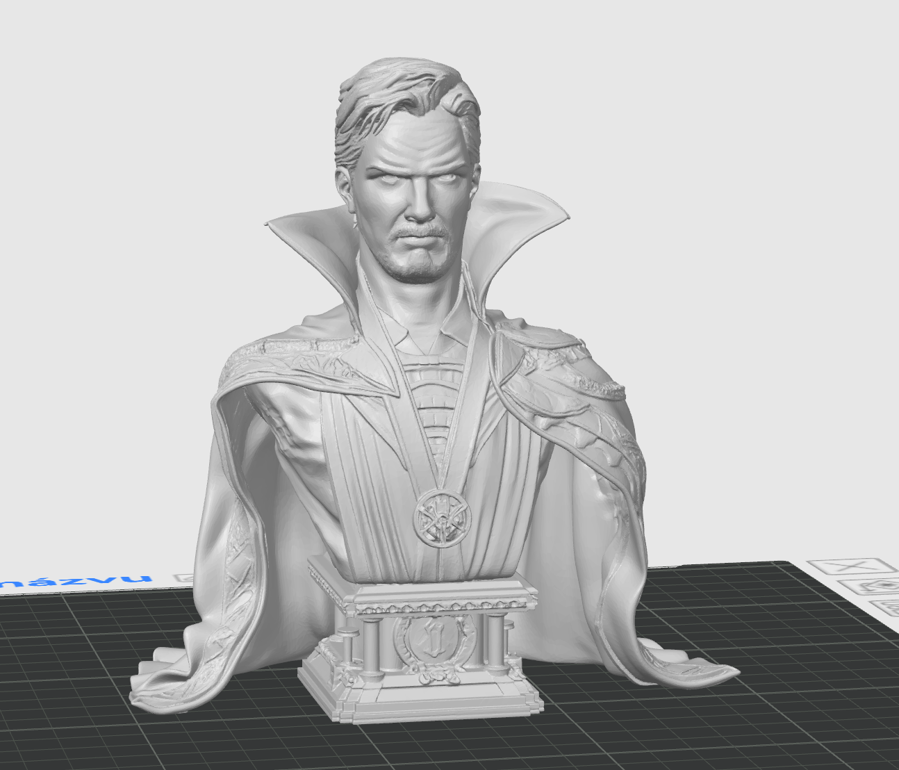 Doctor Strange - High Poly Big Statue 3D model by LM3Dtisk Lukáš Mlýnek