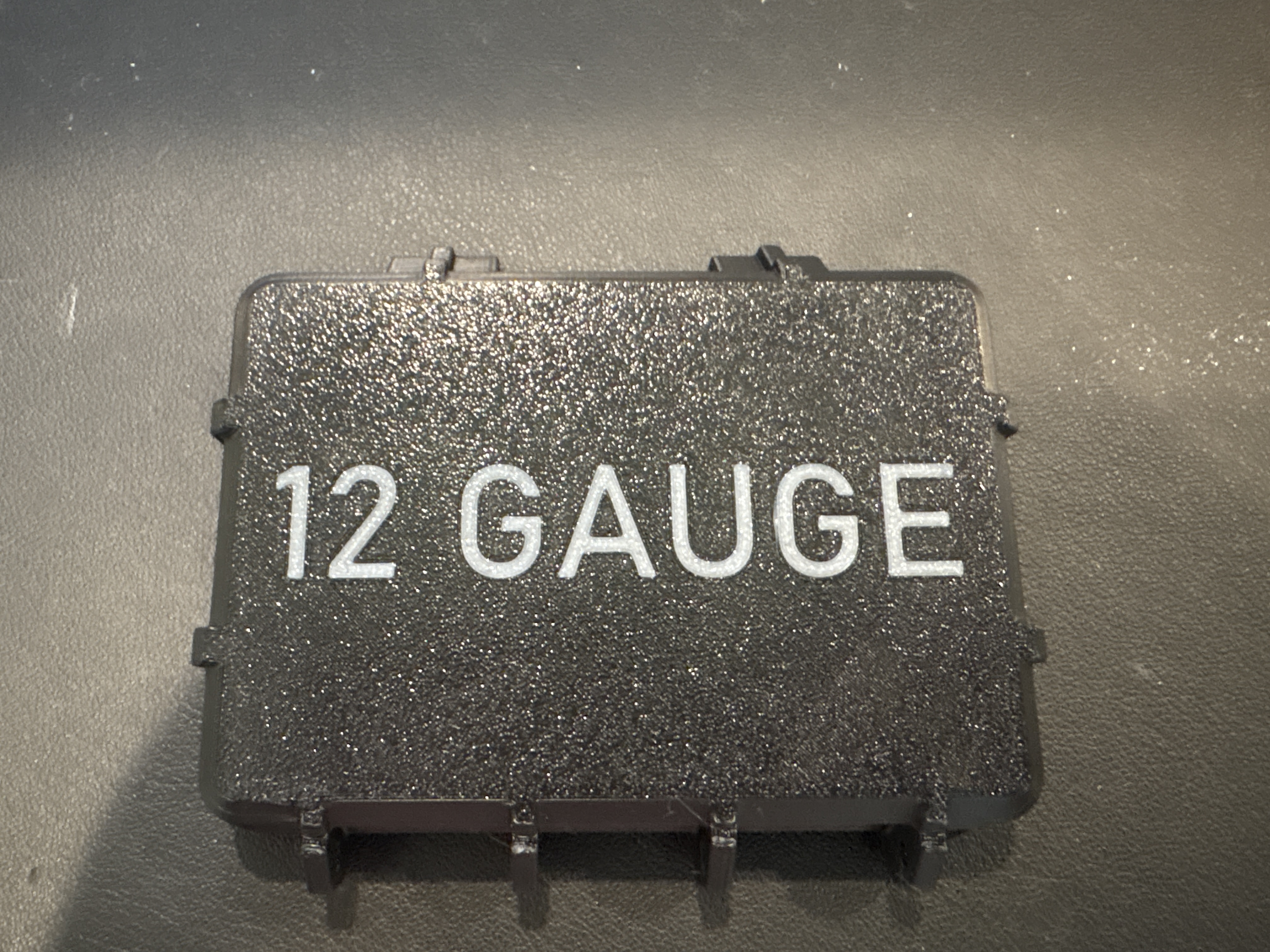 Miniatura 2 do modelo 3D 12 gauge shell box