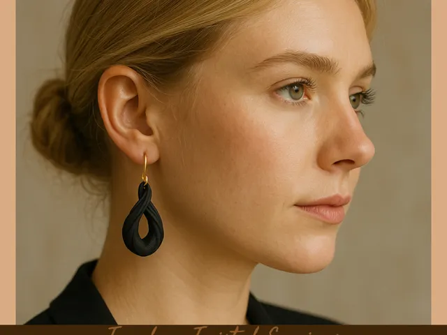 Twisted Teardrop Earrings
