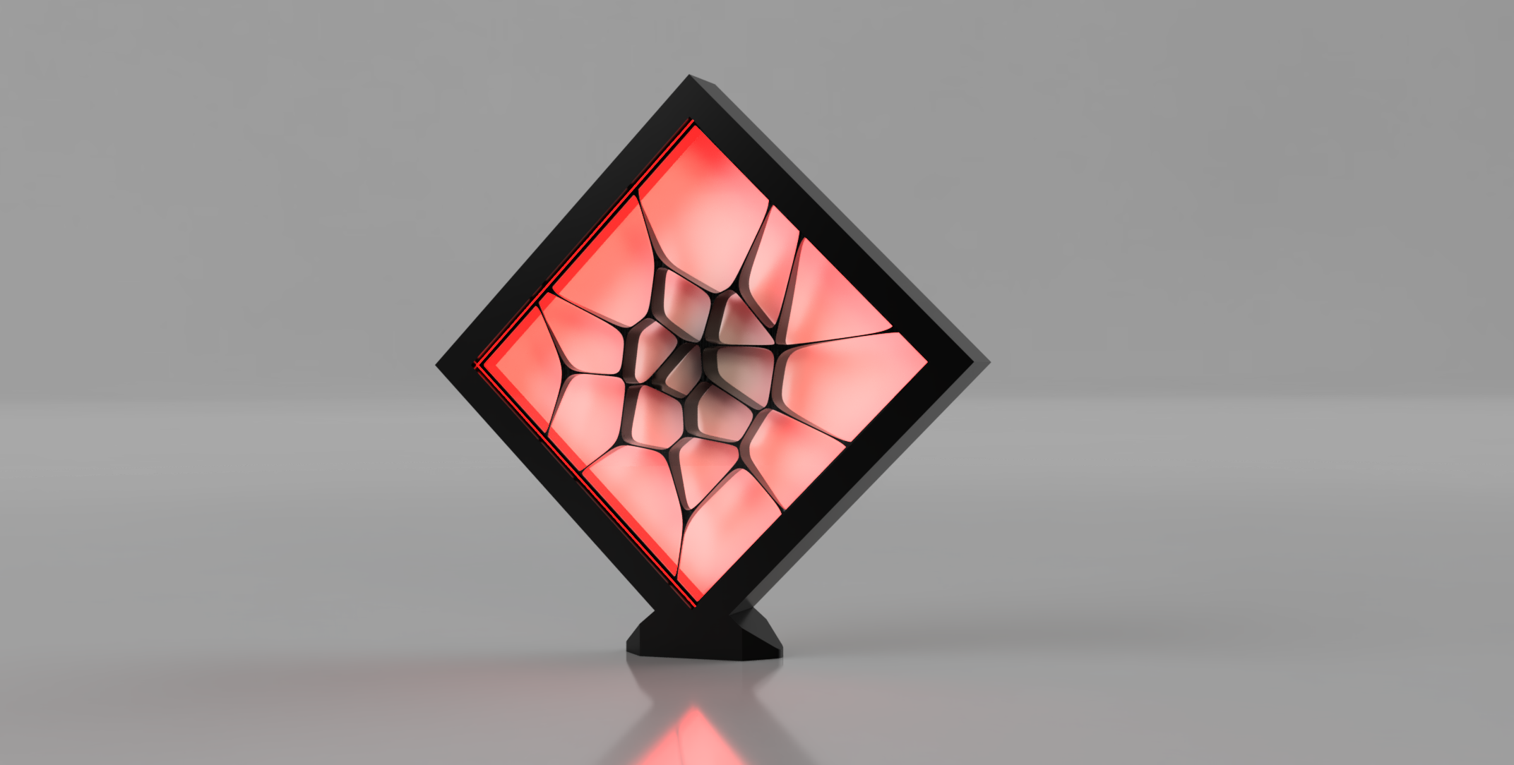 3D Frame Insert "Light & Texture" for IKEA SANNAHED – STL File