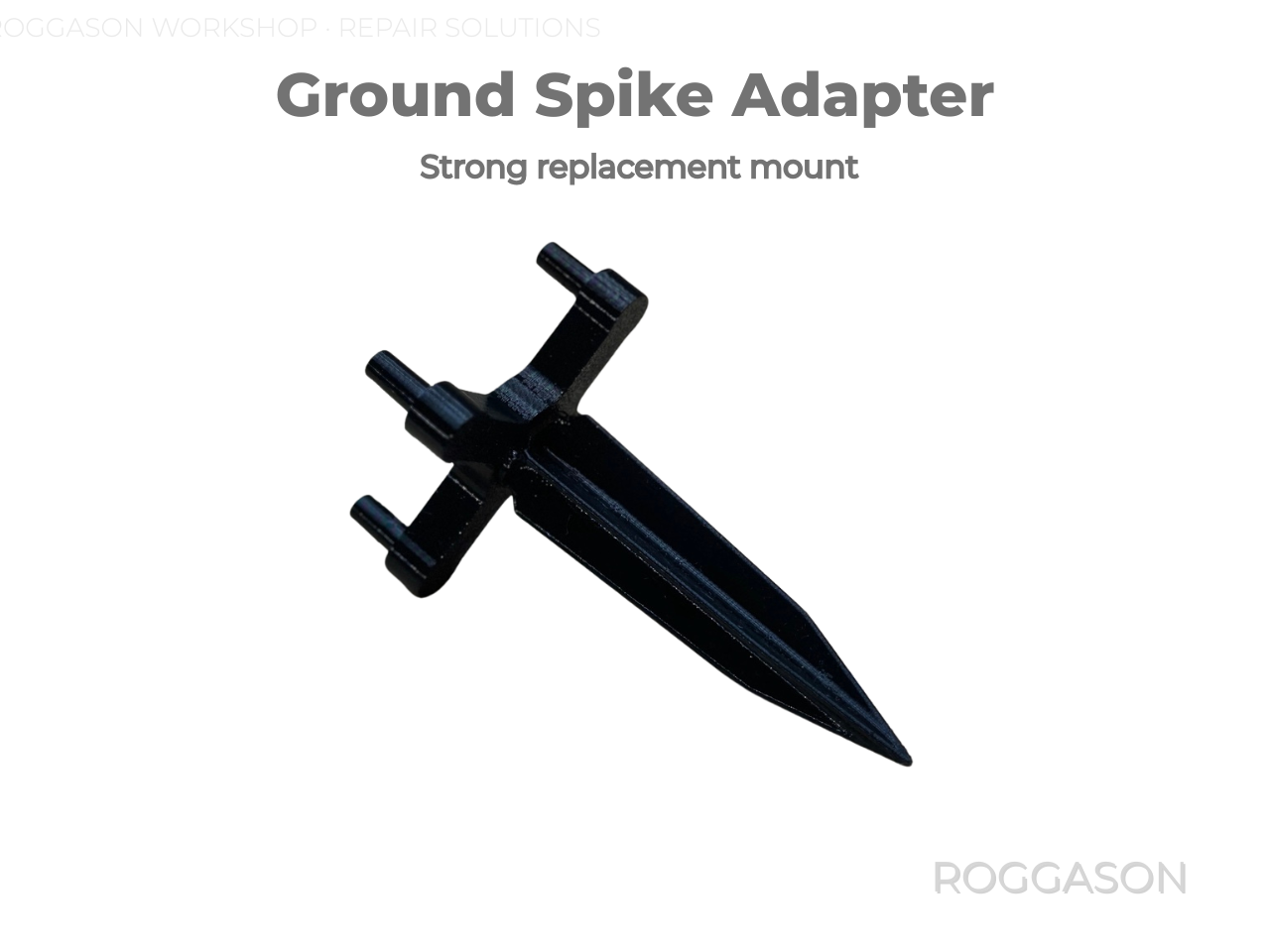 Solar Garden Light Repair System – Ø116 mm Base + Modular Ground Spikes — miniatura 8