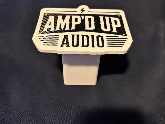 Amp'd Up Audio Hitch cover