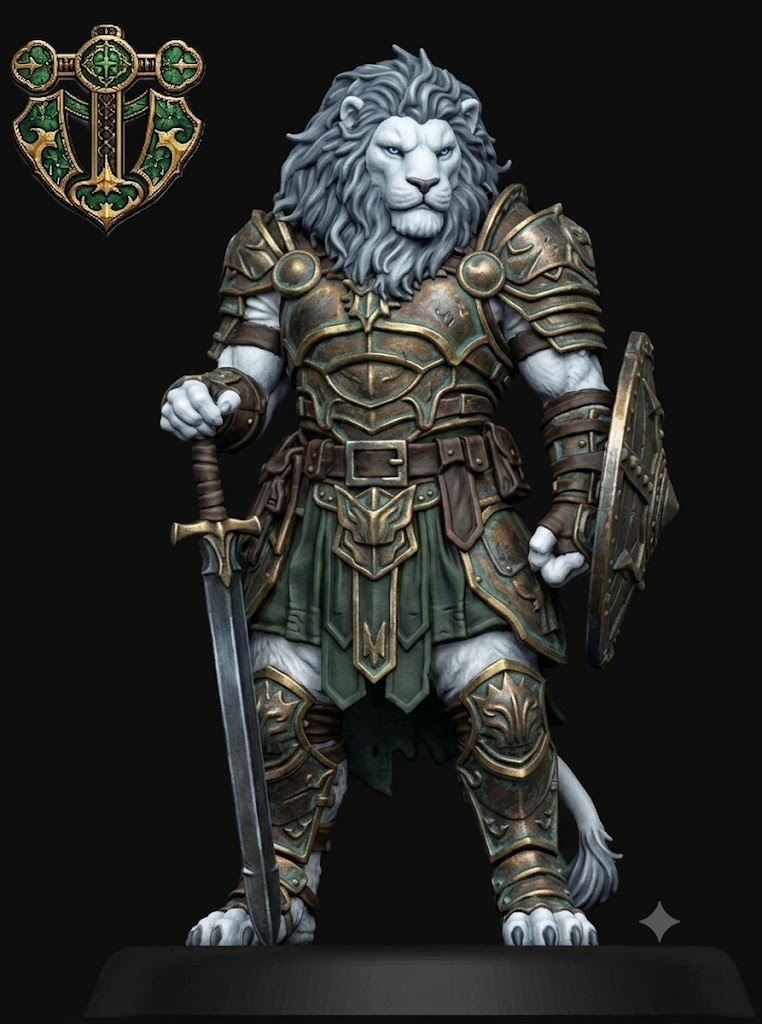 Leonin Fighter — miniatura 2