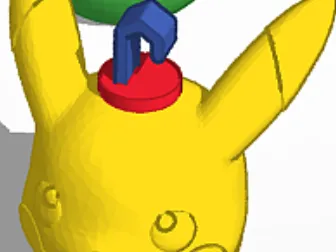 Pikachu Ornament