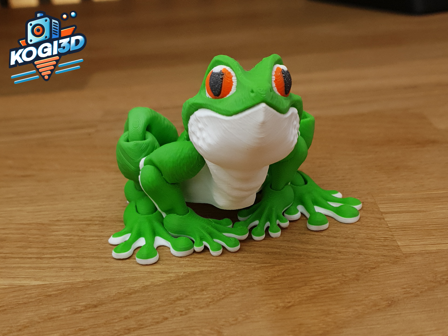 Miniatura 9 do modelo 3D Articulated Tree Frog