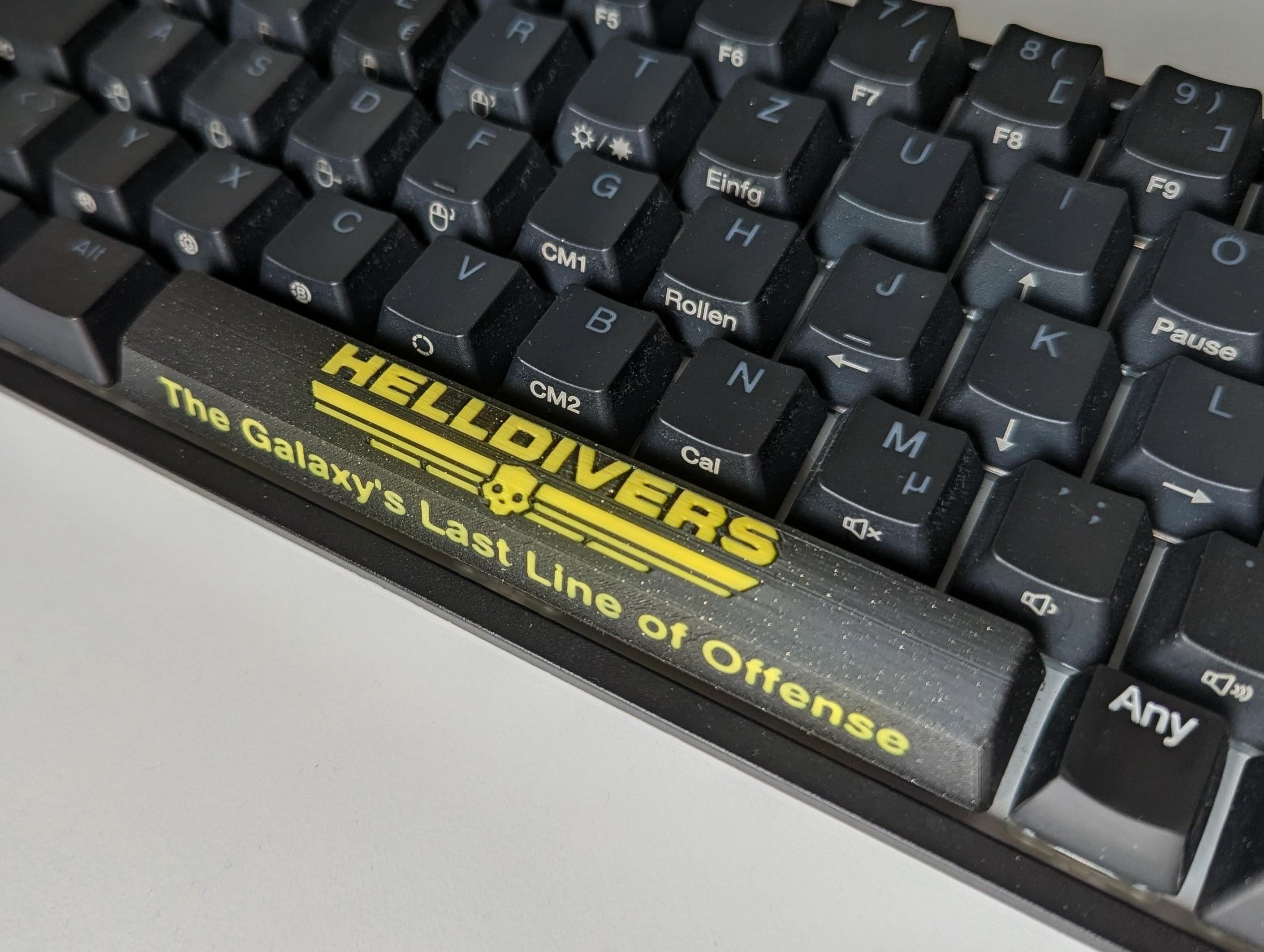 Miniatura 3 do modelo 3D Helldivers Spacebar Keycap