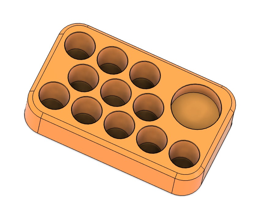 KRESS Collets Storage Tray