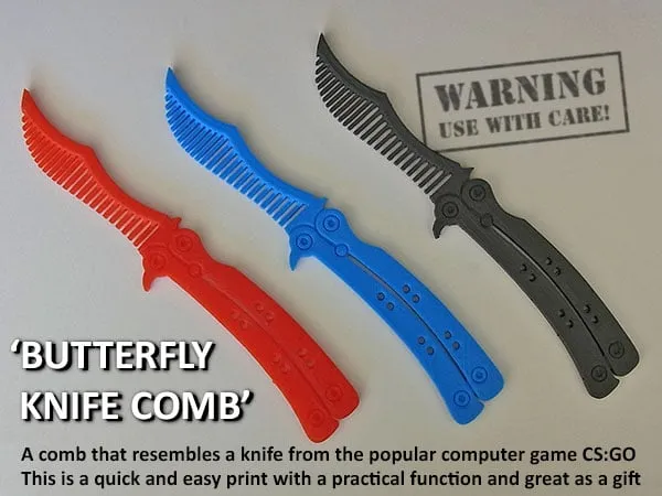 Knife Comb