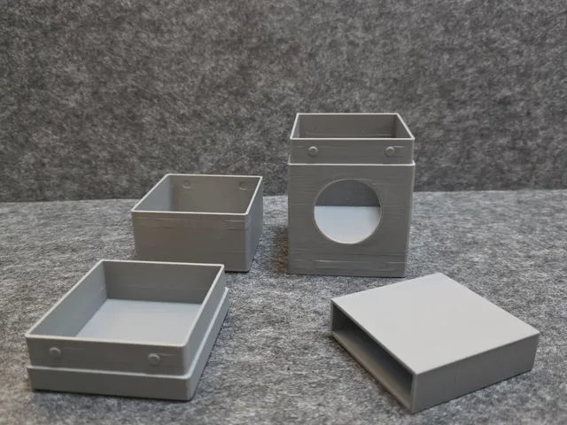 DeckBox with Dice Compartment Energy Symbol and Coin Slot