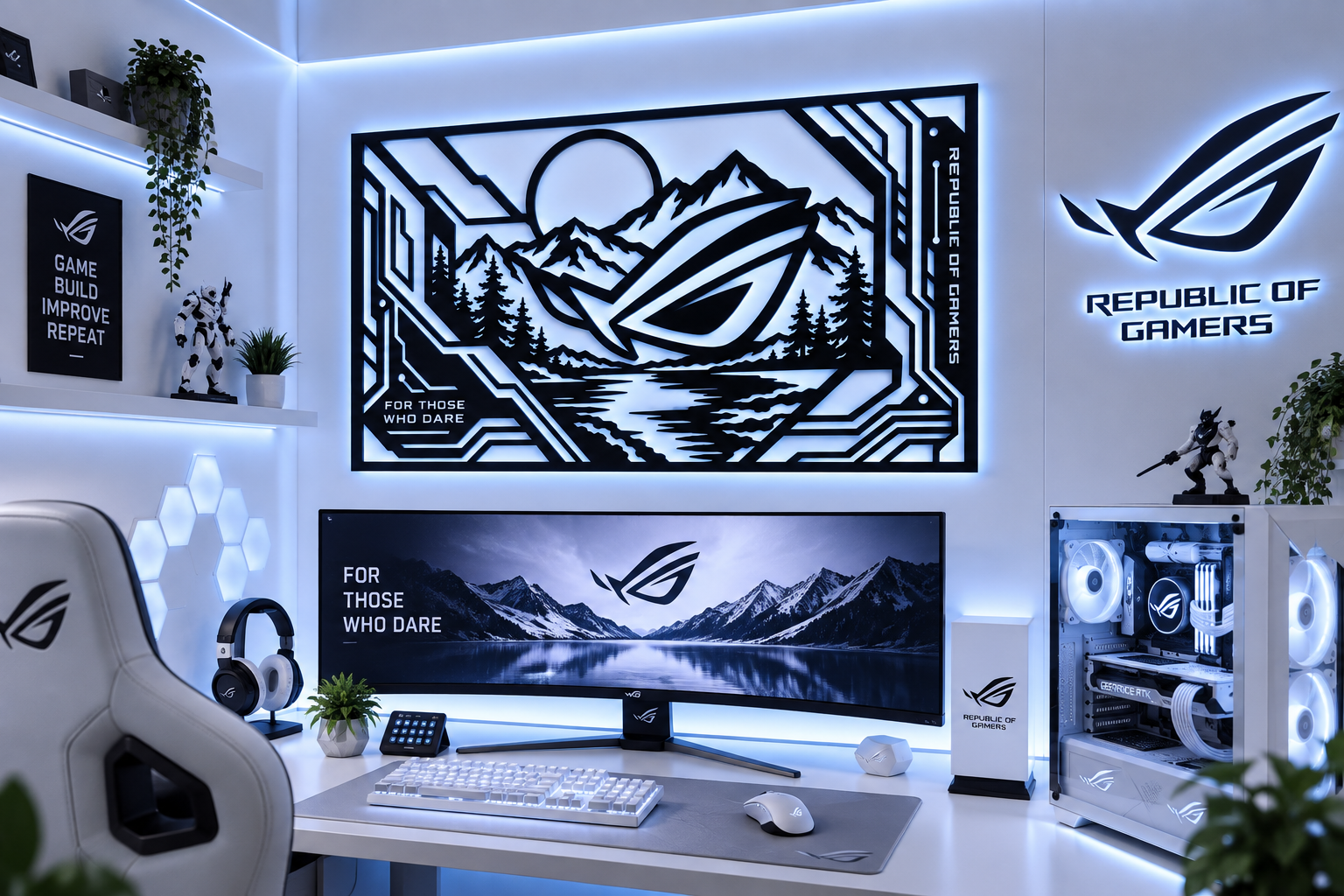 WallArt - Asus ROG 002