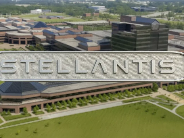 Stellantis Logo Plate