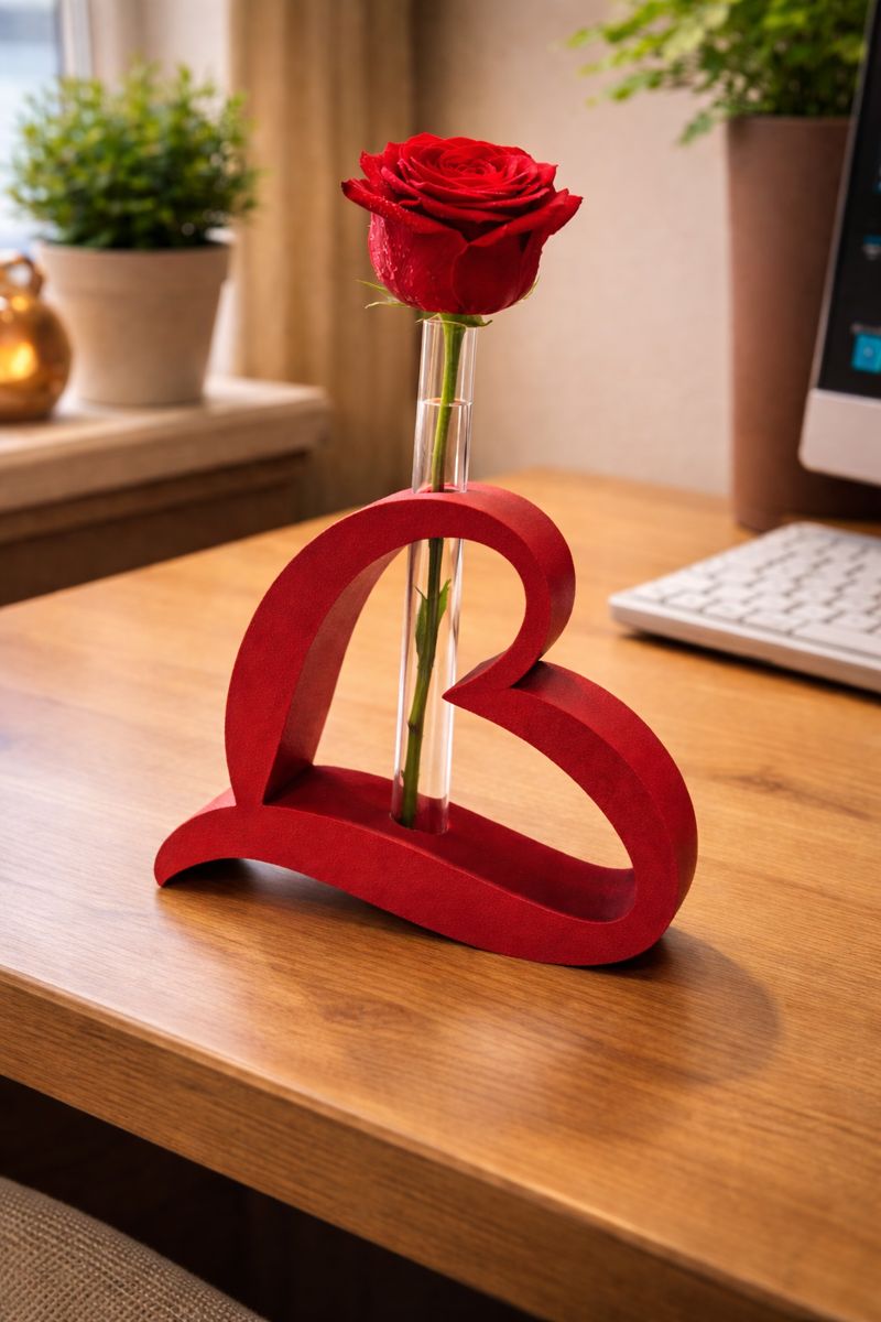 Miniatura 2 do modelo 3D Heart Vase