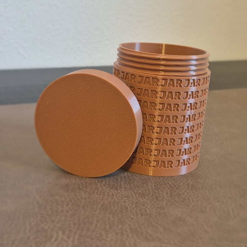 The Jar with Screw Cap – Printable Storage Container
