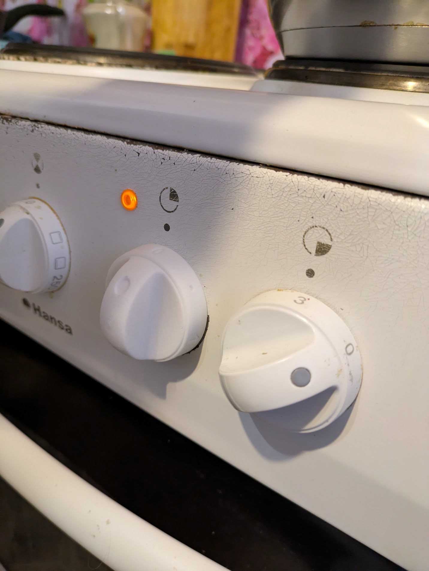 Hansa stove knob