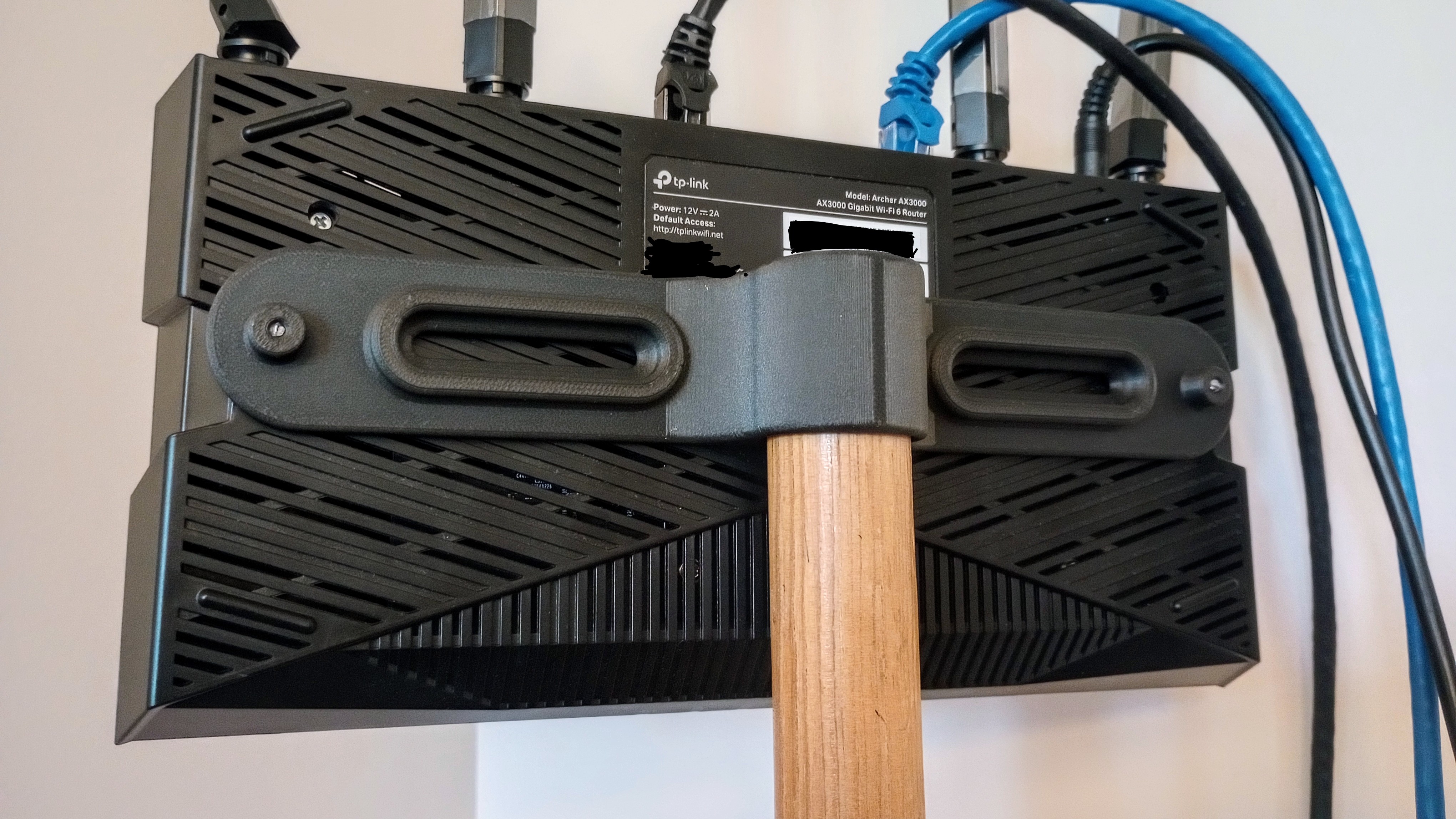 TP-Link AX3000 WiFi Router Mast Mount