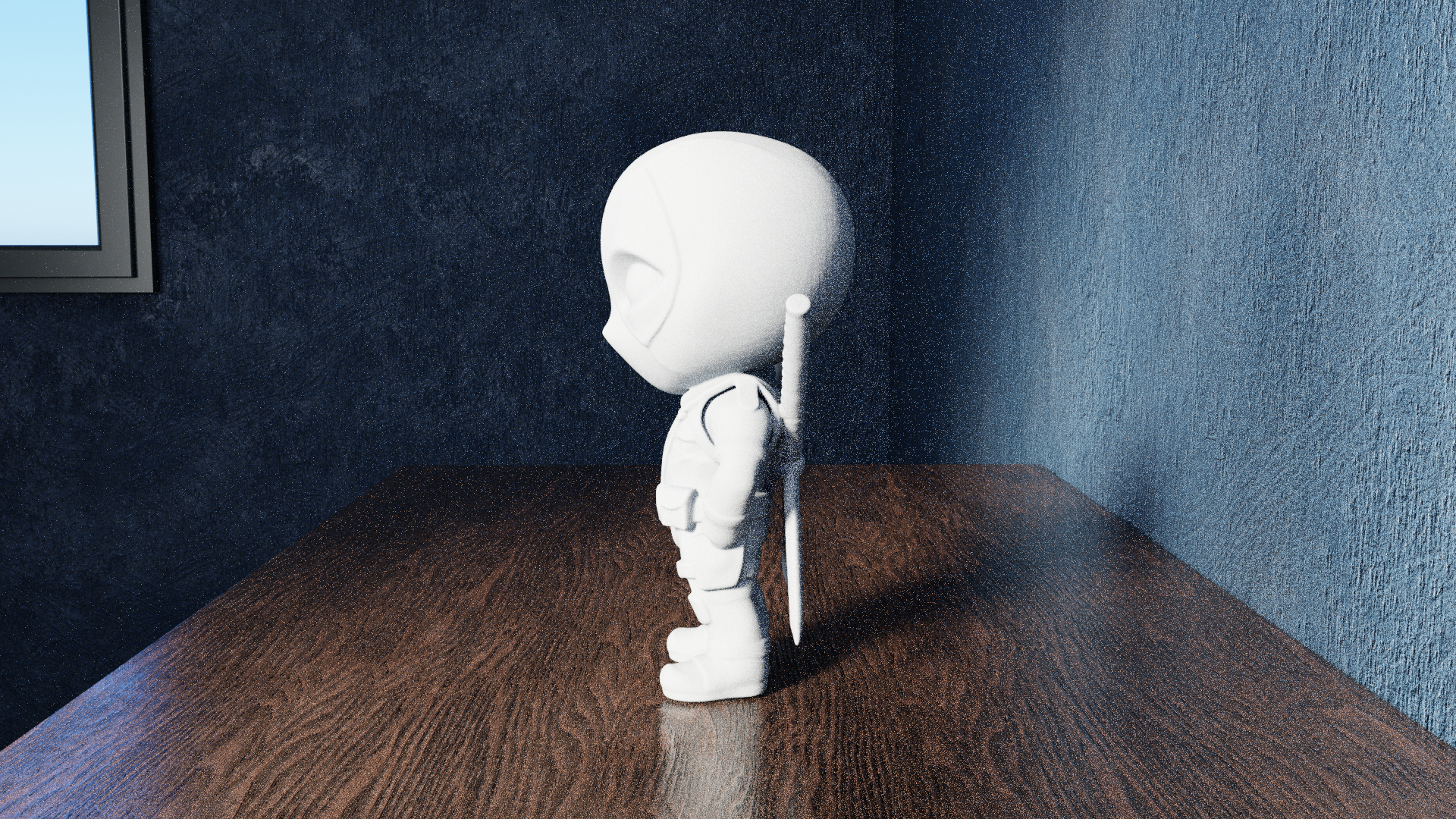 Miniatura 4 do modelo 3D Chibi Deadpool