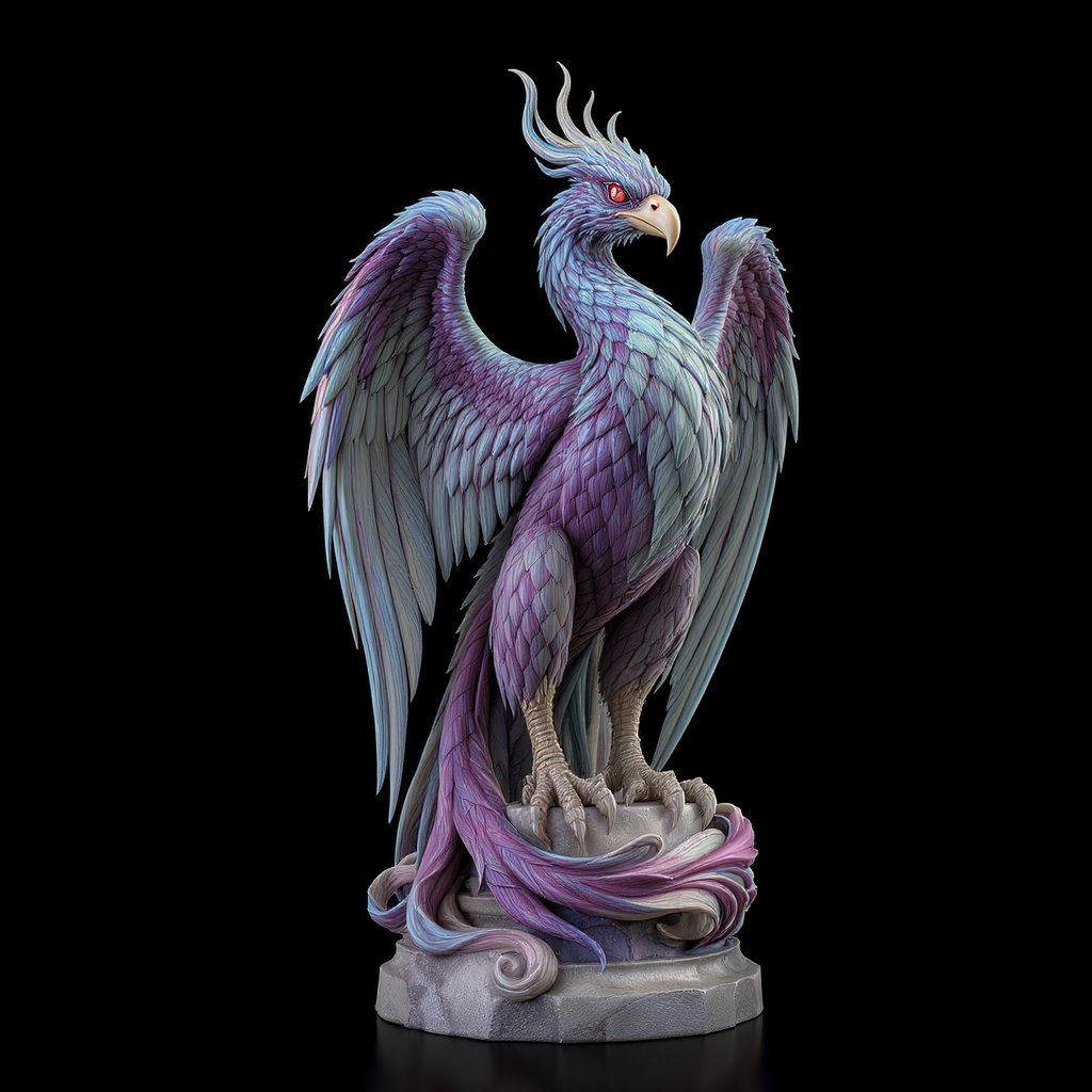 Phoenix Idol Statue
