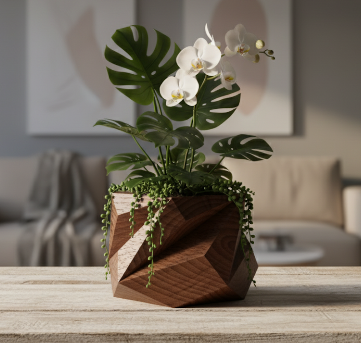 PLANT POT -- PEN CUP -- HOME DECOR (VASE MODE)